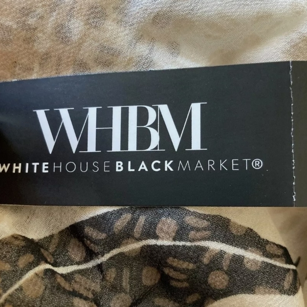 White House Black Market Whimsical Flora Maxi  A-Line Skirt - Picture 5 of 8